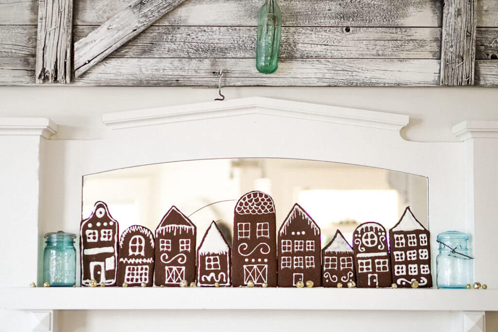 gingerbread village