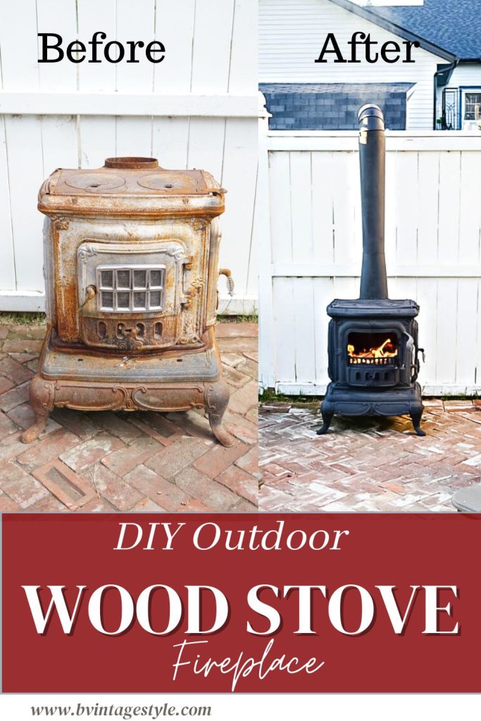 My outdoor stove, Log furniture, Pinterest, Outdoor Stove