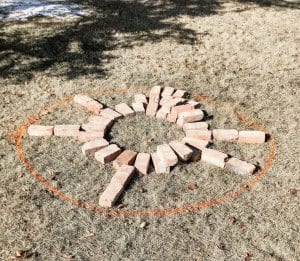 Outline of Fire pit
