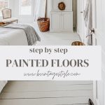 how to paint wood floors