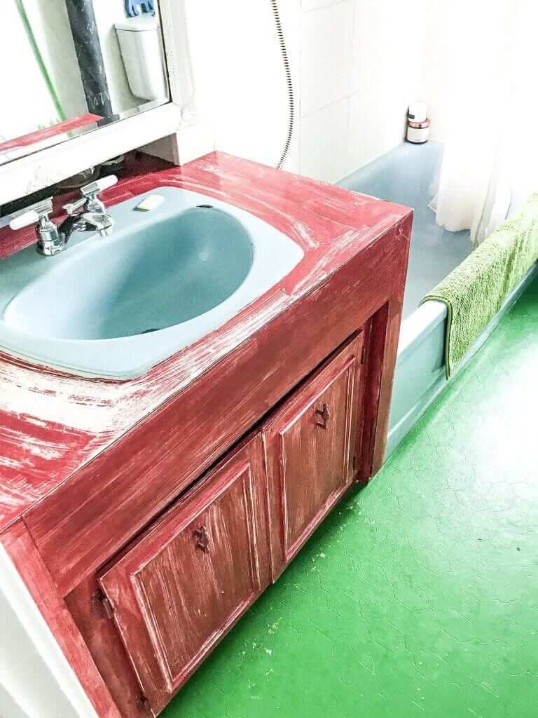 bad bathroom renovation vanity