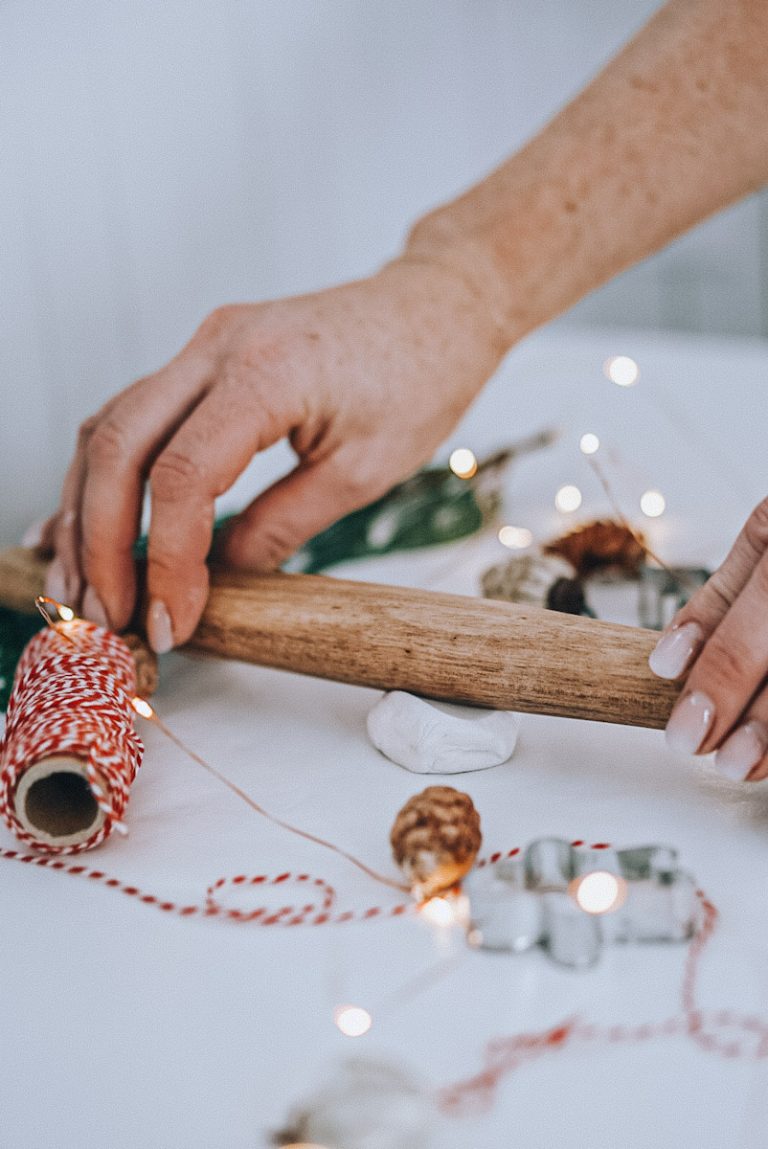 How To Make DIY Air Dry Clay Ornaments | B Vintage Style