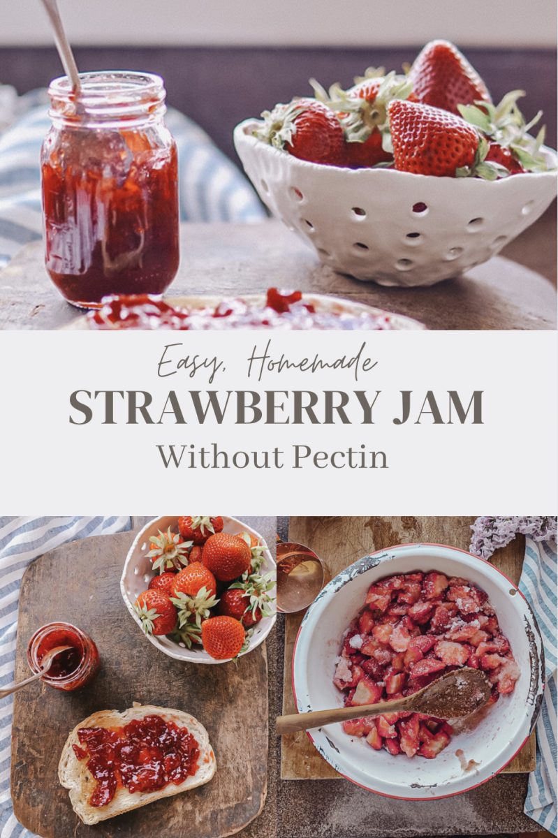 strawberry jam without pectin Pinterest