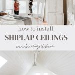 DIY Tongue and Groove Ceiling