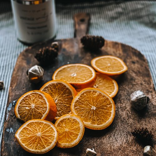 How to Make Dried Orange Slices - Vintage Roots Home