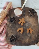 Easy To Make Iced Gingerbread Cookie Recipe | B Vintage Style