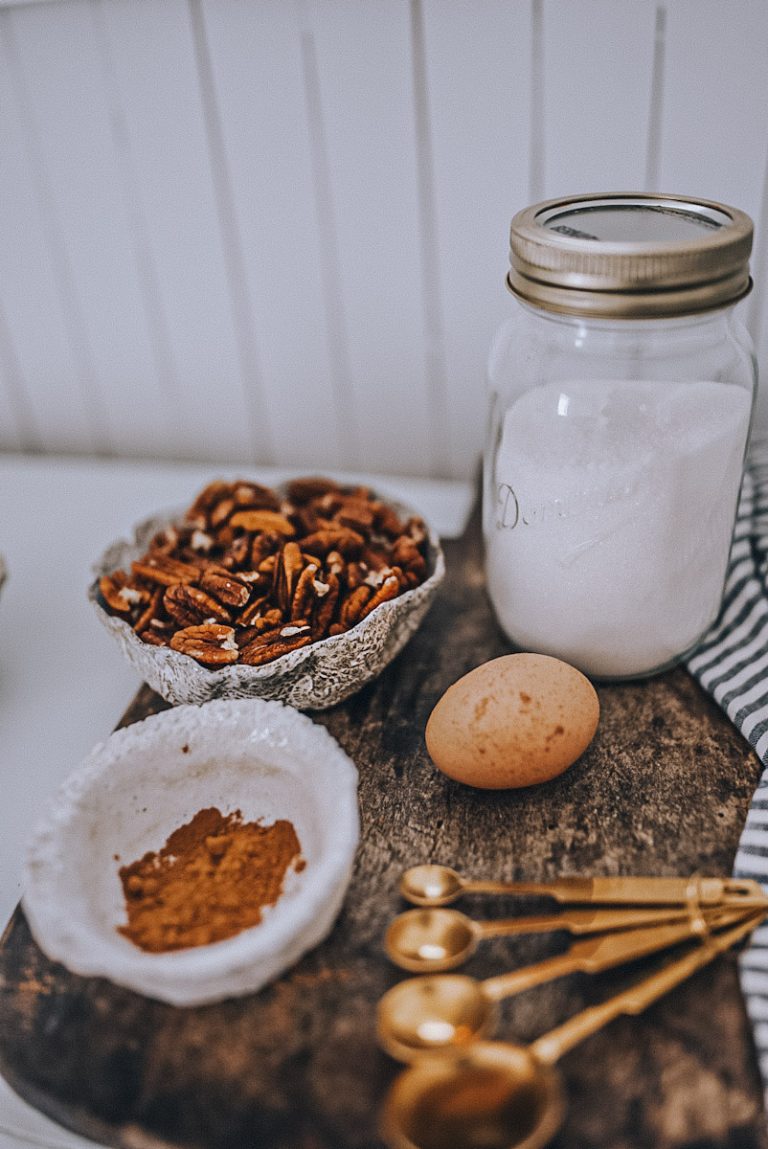 Easy To Make Caramelized Pecans | B Vintage Style