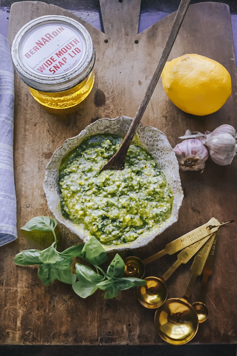 easy basil pesto recipe from scratch