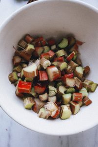 Rhubarb And Ginger Crumble | B Vintage Style